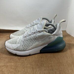 Nike Air Max 270 Men Size 8.5 Tea Berry Shoes White AQ7982-100 Sneaker Athletic